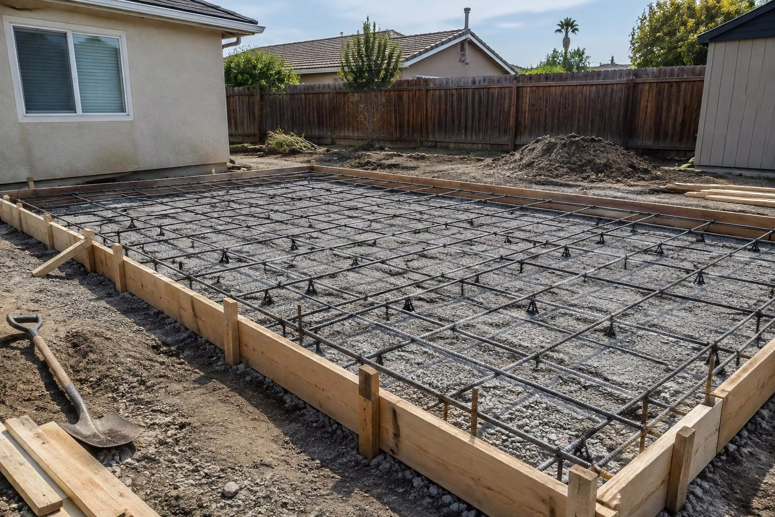 Foundations & Slabs concrete project
