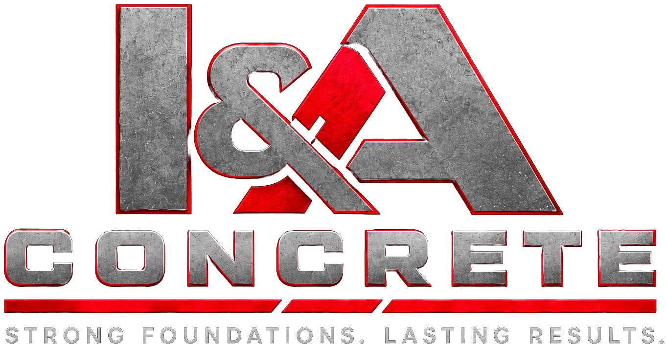 I&A Concrete logo